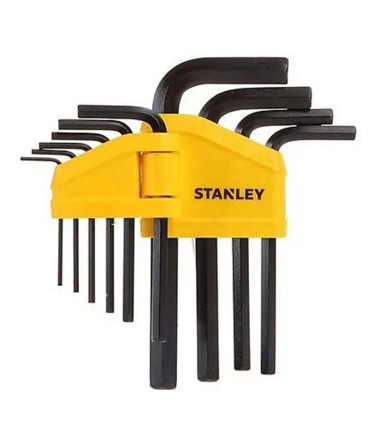Stanley 0-69-253 Kısa Hex Allen Anahtar Takımı 1.5-10mm 10P