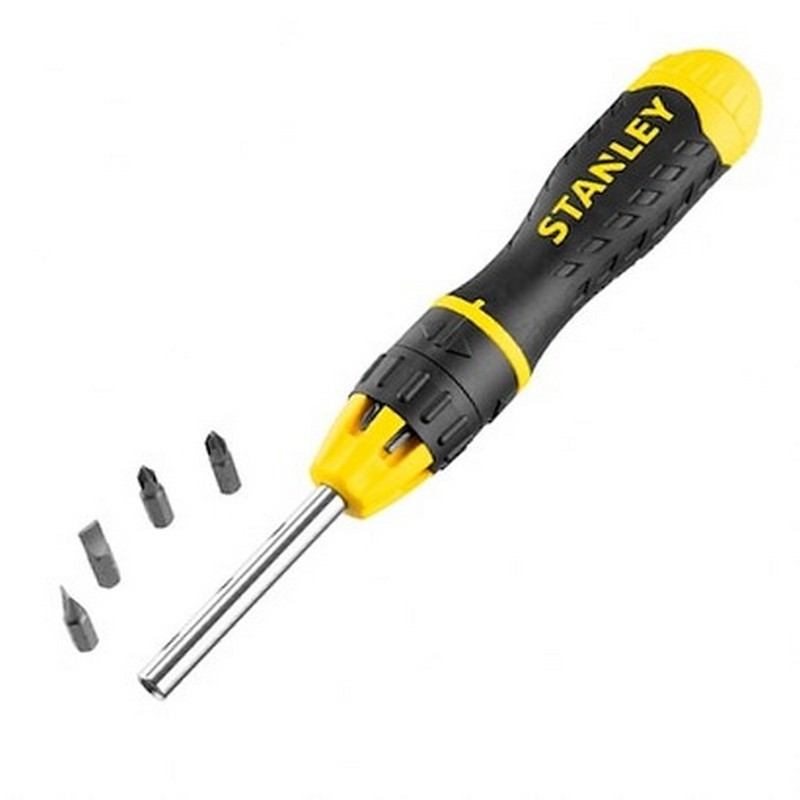Stanley 0-68-010 Dynagrip Cırcırlı Tornavida Bits Seti 11P
