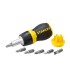 Stanley 0-66-358 Cırcırlı Topaç Tornavida Bits Seti PZ PH SL 6P