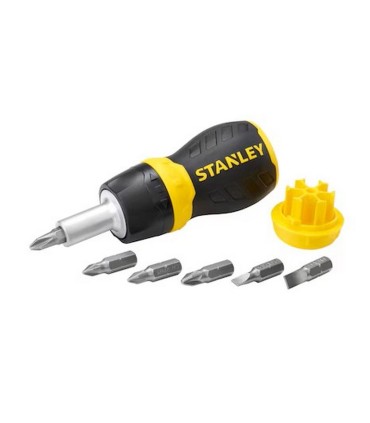 Stanley 0-66-358 Cırcırlı Topaç Tornavida Bits Seti PZ PH SL 6P