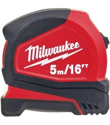 Milwaukee Ağır Hizmet Pro Kompakt Şerit Metre 5m/16ft 4932459595