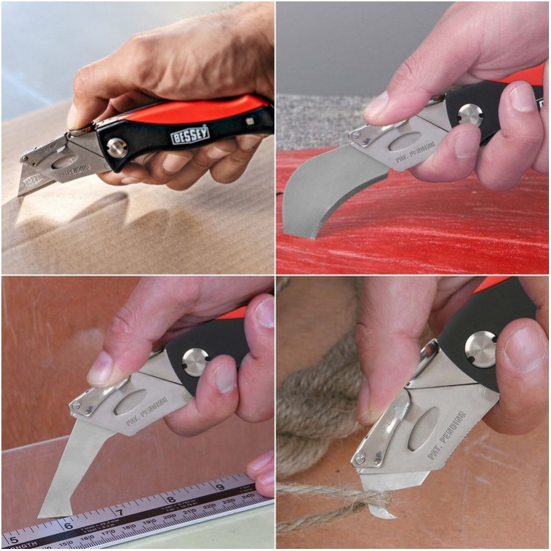 Bessey DBKPH-SET Katlanır Maket Bıçağı Seti 160mm
