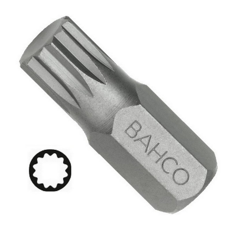 Bahco BE5032M14 XZN Multipoint/Spline Bits Uç 30mm M14