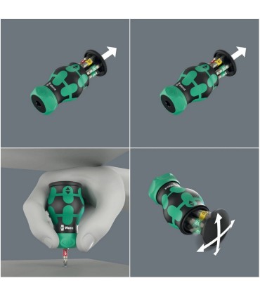 Wera KF Kompakt Stubby RA1 Tornavida Bits Seti 05008891001