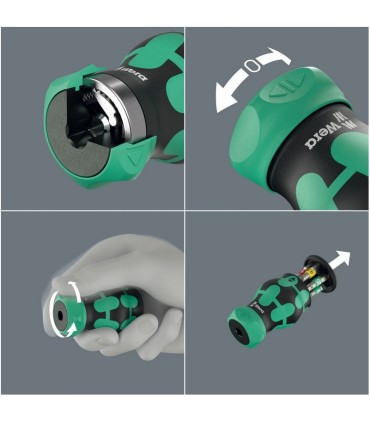 Wera KF Kompakt Stubby RA1 Tornavida Bits Seti 05008891001