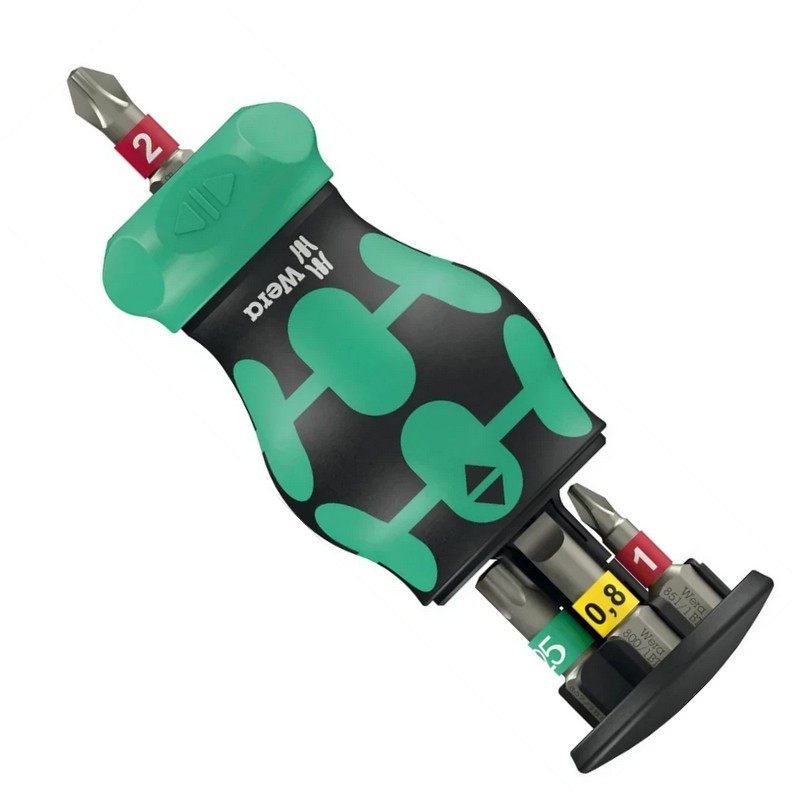 Wera KF Kompakt Stubby RA1 Tornavida Bits Seti 05008891001