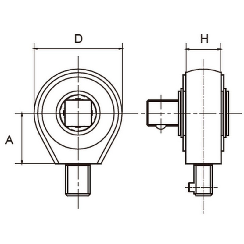 NovaTork DXH143420 1/2" Kare 14X18mm İtmeli Sürücülü Cırcır