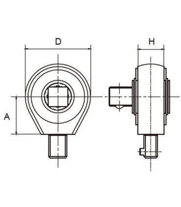 NovaTork DXH9125 1/4" Kare 9x12mm İtmeli Sürücülü Cırcır