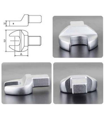 Novatork OH1455 14x18mm Açık Ağız Geçmeli Tork Ucu 55mm