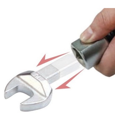 Novatork OH1455 14x18mm Açık Ağız Geçmeli Tork Ucu 55mm