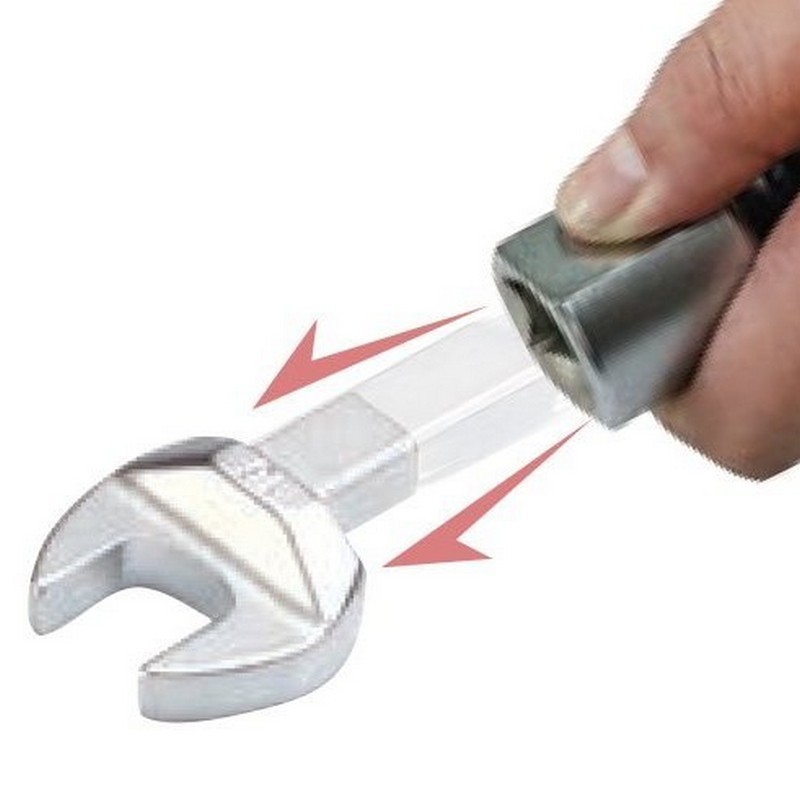 Novatork OH1455 14x18mm Açık Ağız Geçmeli Tork Ucu 55mm