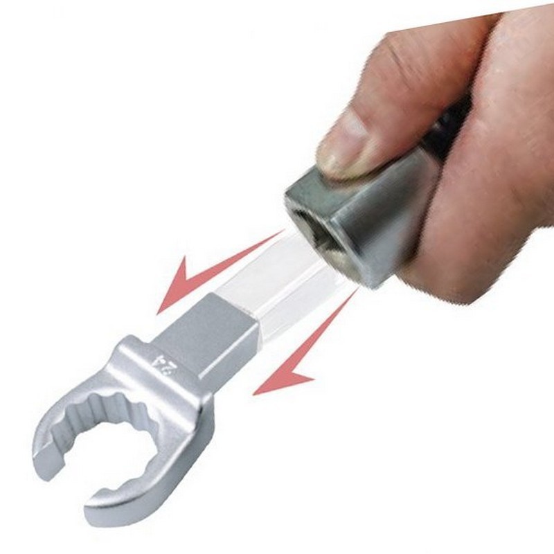 Novatork QOH924 9x12mm Yarım Yıldız Geçmeli Tork Ucu 24mm
